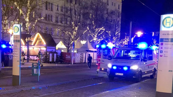 Saudi man detained over fatal attack at German Christmas market