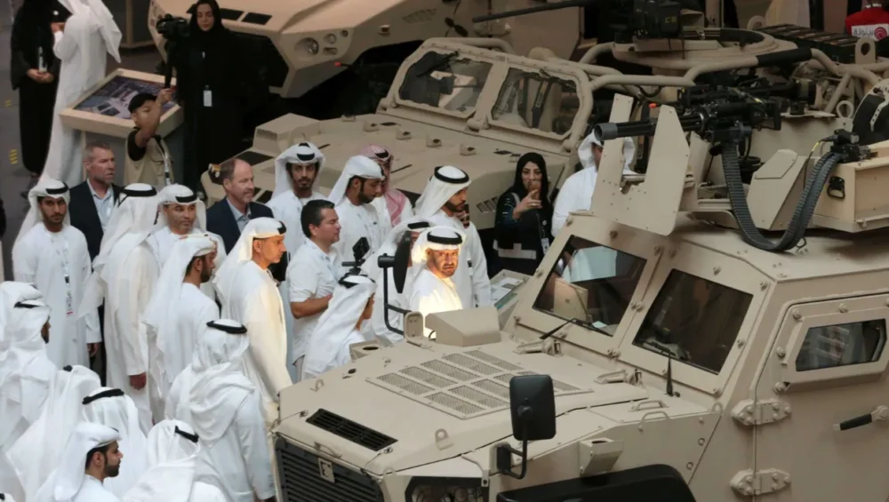UAE facilitates war crimes by welcoming Israeli arms firms at Defense Expo