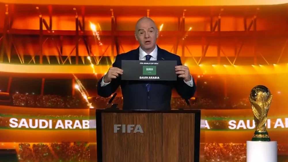 FIFA accused of human rights lapse in 2034 Saudi World Cup decision
