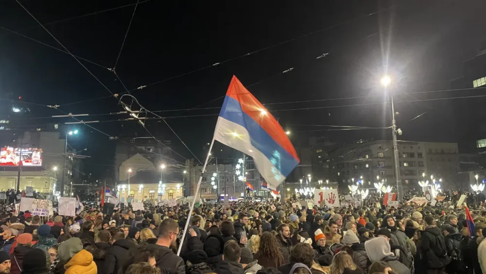 Europe human rights chief warns over Serbia protest response and repression