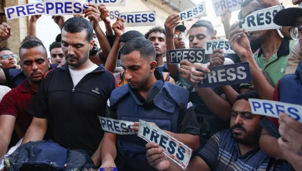 WCHR condemns killing of Palestinian journalists and urges urgent action