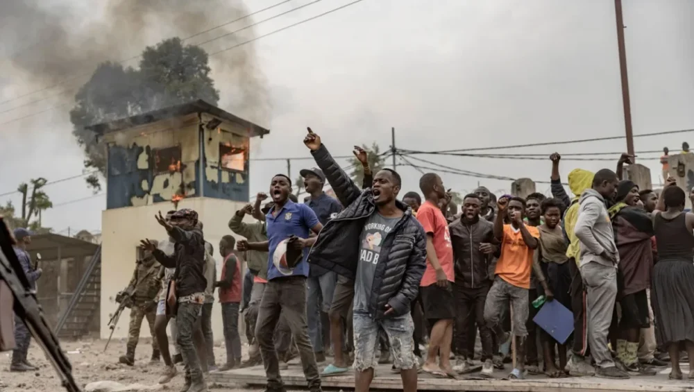 Civilian deaths and damages due to expanding militant control in eastern DRC