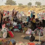 Forced displacement and humanitarian aid blockades in conflict-ridden Sudan
