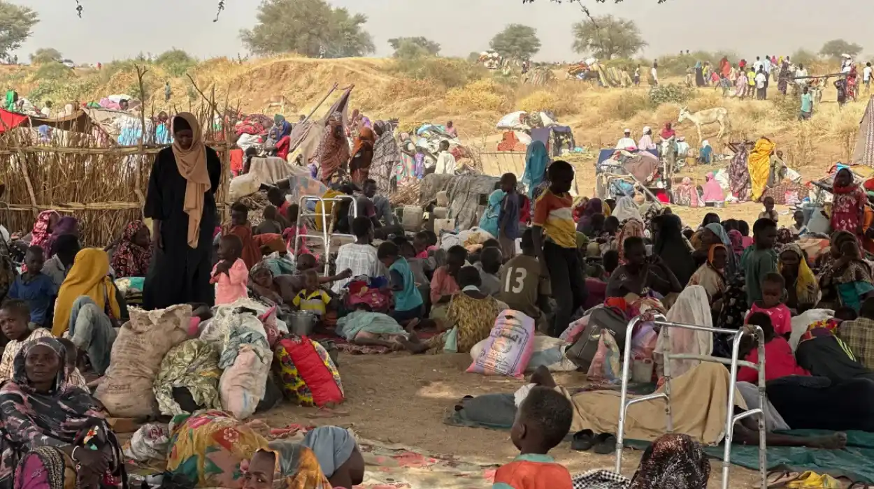 Forced displacement and humanitarian aid blockades in conflict-ridden Sudan