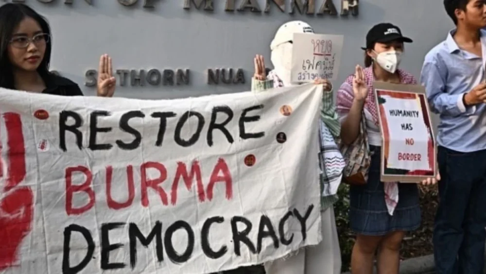 Myanmar’s sham vote held under repression and martial law