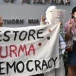 Myanmar’s sham vote held under repression and martial law