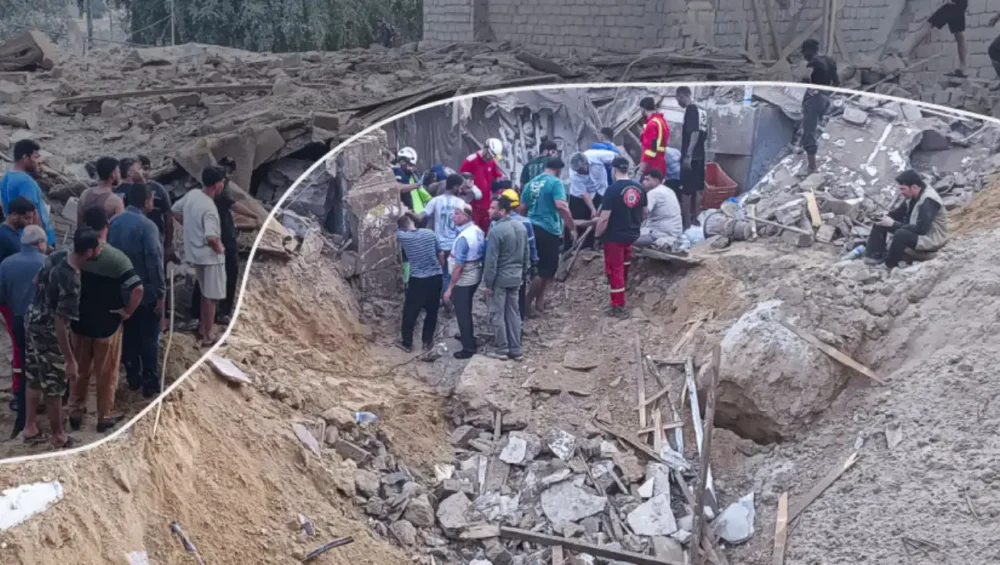 US accused of killing family after 900kg bomb hits civilian house in Iran